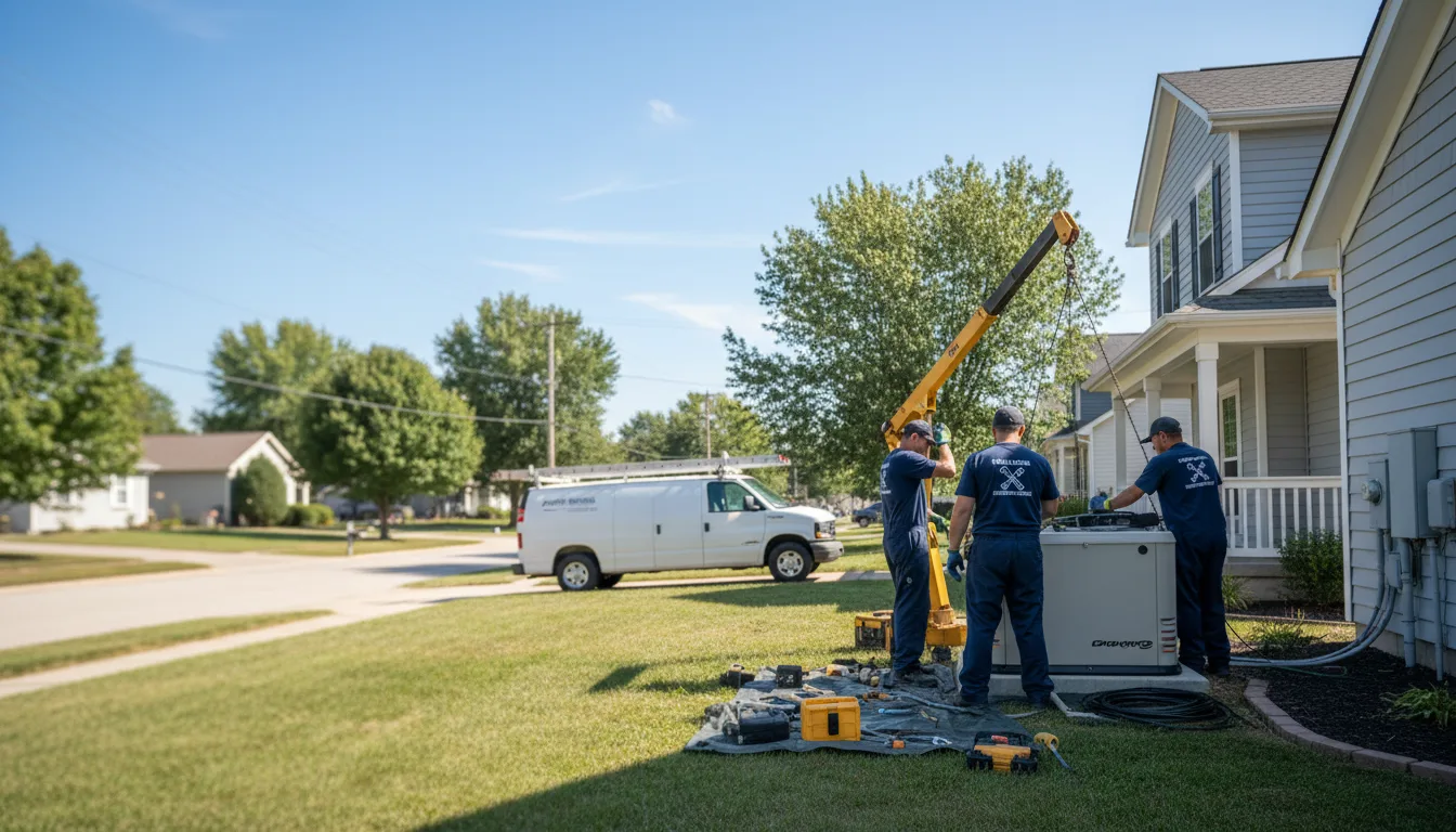 Generator Installation in Hoffmeister, NY near me